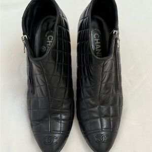 CHANEL Black Leather Interior